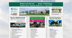 Desktop Screenshot of bosmamelktechniek.nl